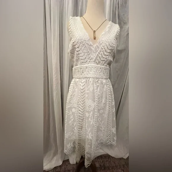 Just Me Dresses | Just Me White Dress 4/$15 Bundle To Save! | Color: White | Size: M | Destiny_B18's Closet